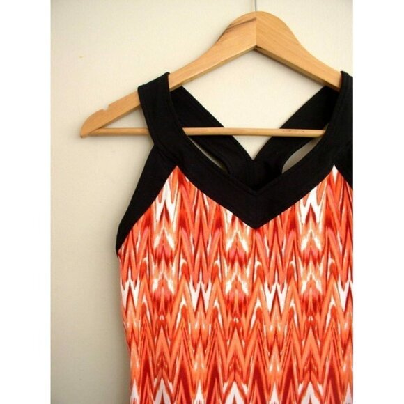 Lucy Activewear Womens Ikat Athletic Tank Top - Picture 3 of 8